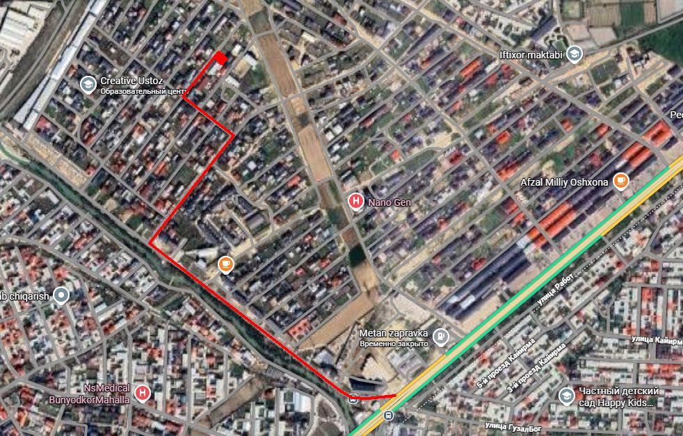 Yer Sotiladi 3.3 sotix Mehnat 1-kvartal 1 sotixi = 31.000