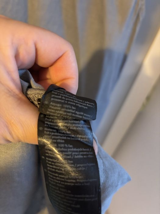 Rochie din in si bumbac Esmara masura 44