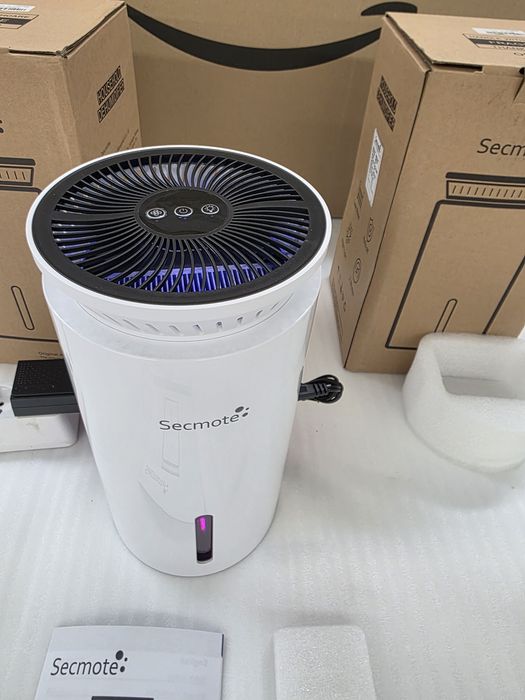 Електрически влагоуловител Secmote, 2000ml, 50m². Обезвлажнител с двоен полупроводник