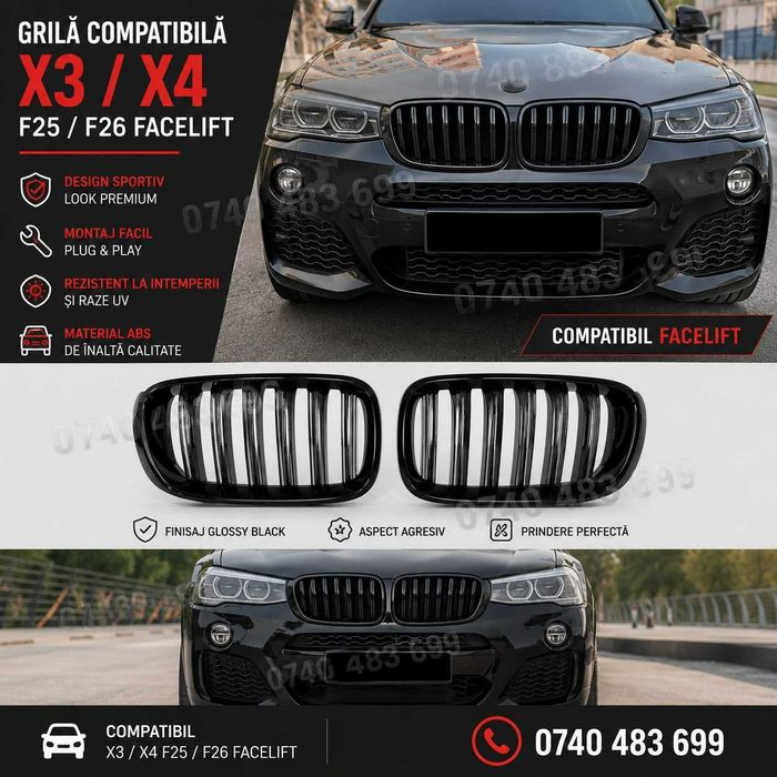 Grila dubla BMW F10