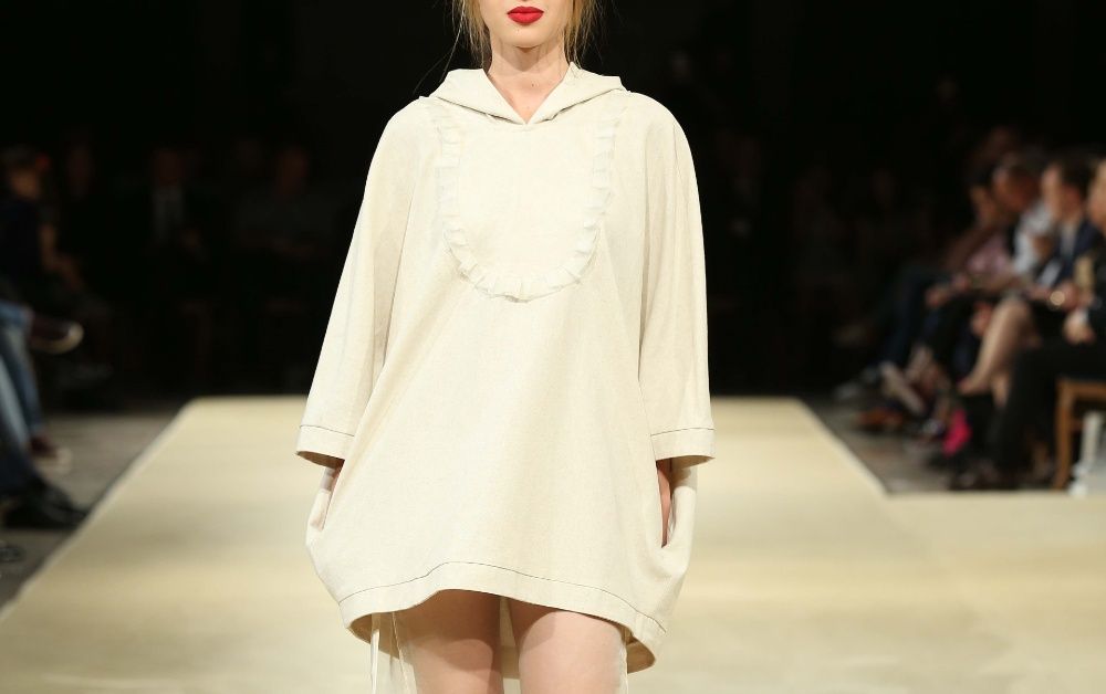 Hanorac panza, Nicoleta Obis, bej, marime universala, nou