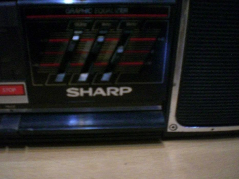 SCHARP касетофон радиокасетофон  оригинален