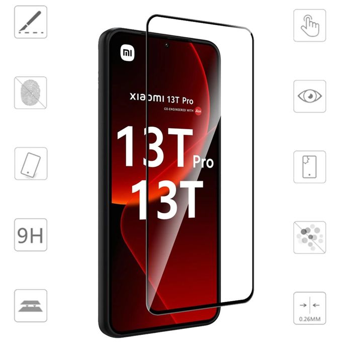 5D Стъклен Протектор за Xiaomi 14T /14T Pro / 13T Pro / Redmi Note 13