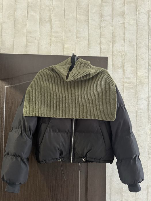 Куртка черная теплая