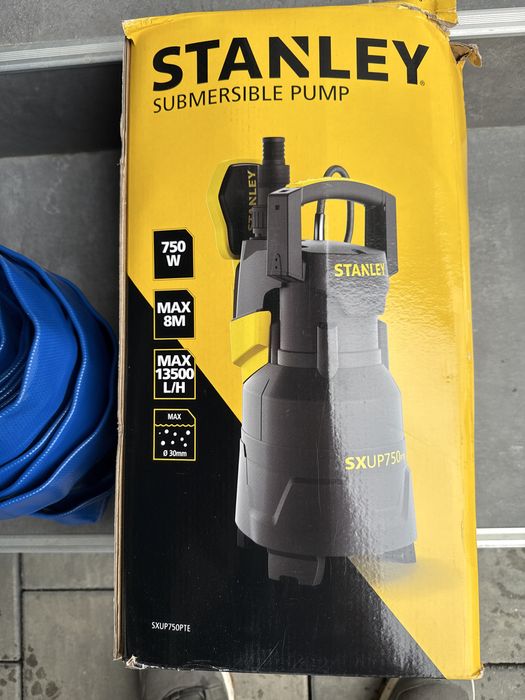 Vind pompa  pt fosa stanley SXUP750PTE cu 35 m de furtun 9 bar de 32mm