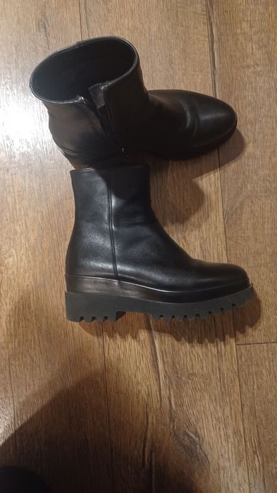 Дамски  боти  кожени