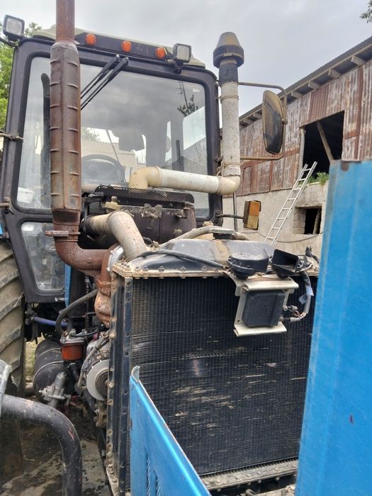 Трактор 1221 и соха 5корпусный