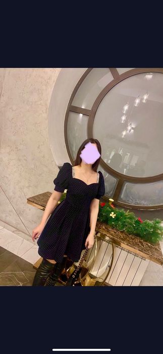 Вечернее платье теплое