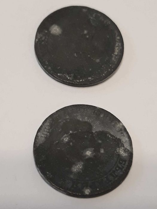 10 броя монети за общо 10 лв,  от 1906 г до 1990 г