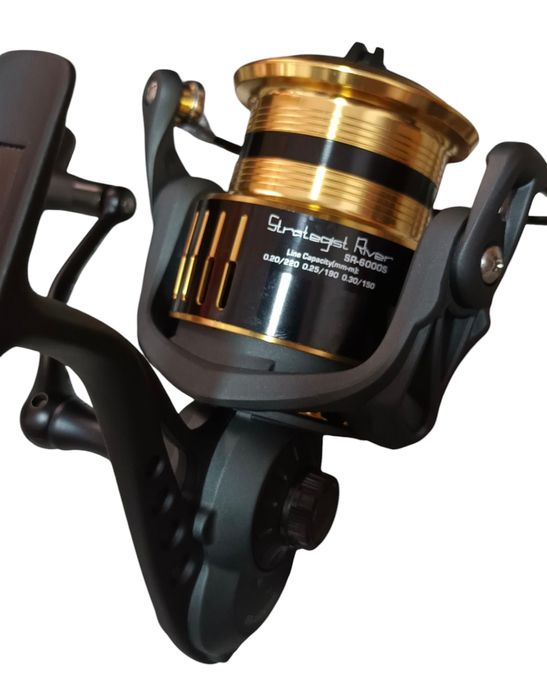 SET 2 Mulinete Pro FL Strategist River Feeder&crap 6000s