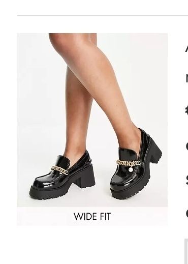 Обувки с дебела подметка на ток