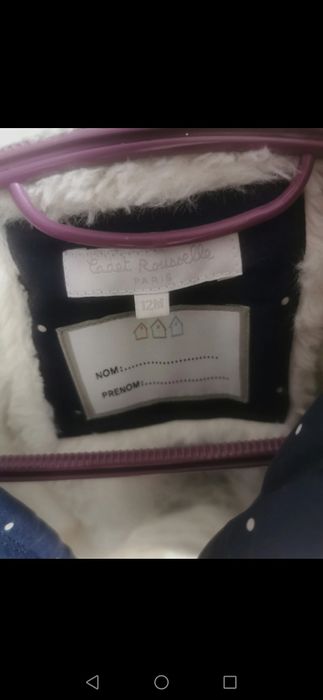 Geacă îmblănită Cadet Rousselle bebe