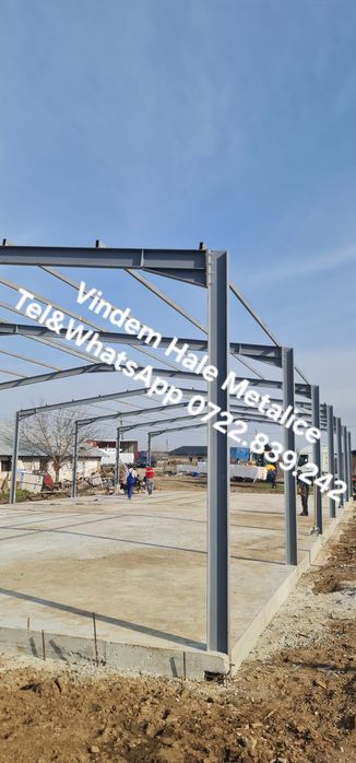 Vand hala metalica 10x21 structura panouri sandwich si alte dimensiuni