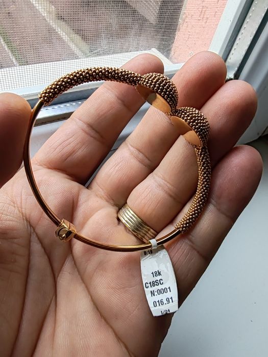 Vând brățară aur de 18 k cumpărată din Dubai