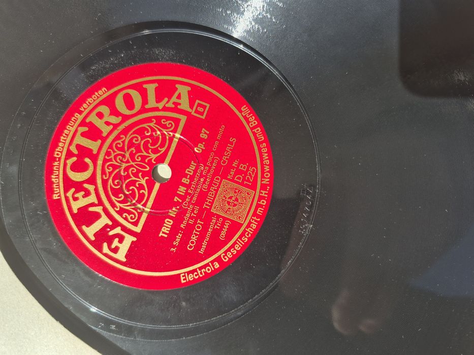 Vând lot 7 Discuri Grammophon & patefon colectie cu muzica clasică,