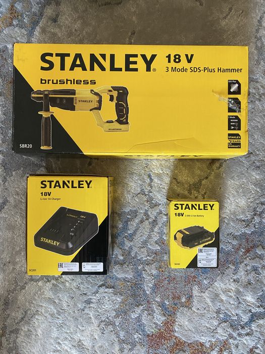 Наборы электроинструментов Stanley