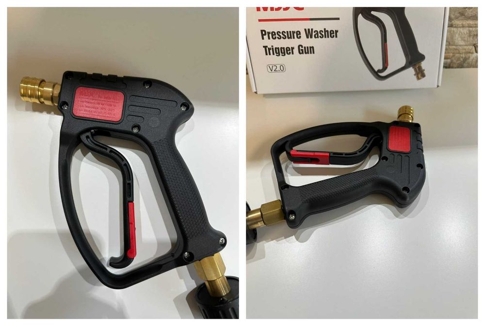 MJJC Професионален пистолет за водоструйка + 5-в-1 дюза Quick Connect