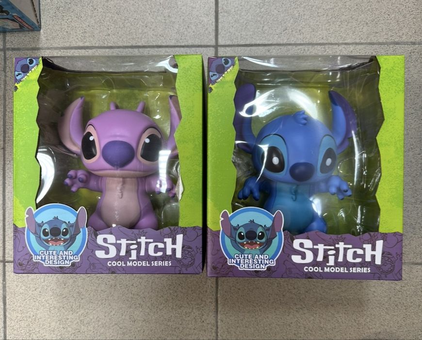 Големи фигурки Стич и Ейнджъл 25см, голяма фигурка Stitch Angel