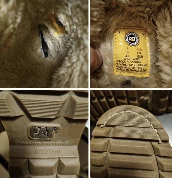 CAT Walking Machines - Cizme dama / Ghete - 39 (25 cm)