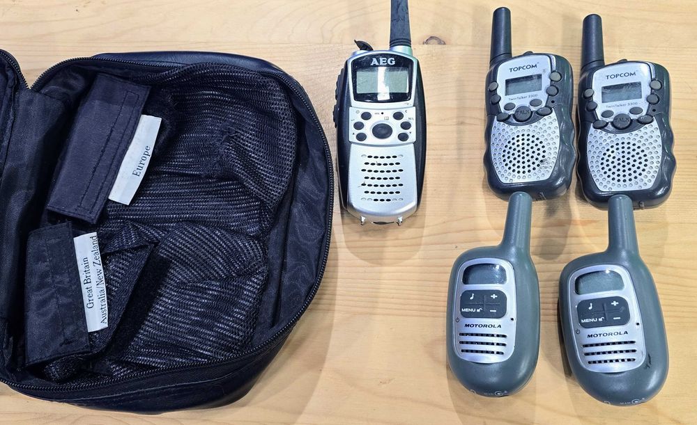Комплект радиостанции Motorola Topcom AEG PMR уоки токи