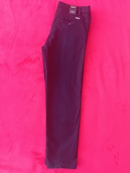 Pantalon de școală băiețel 10 - 12 ani, culoarea bleumarin