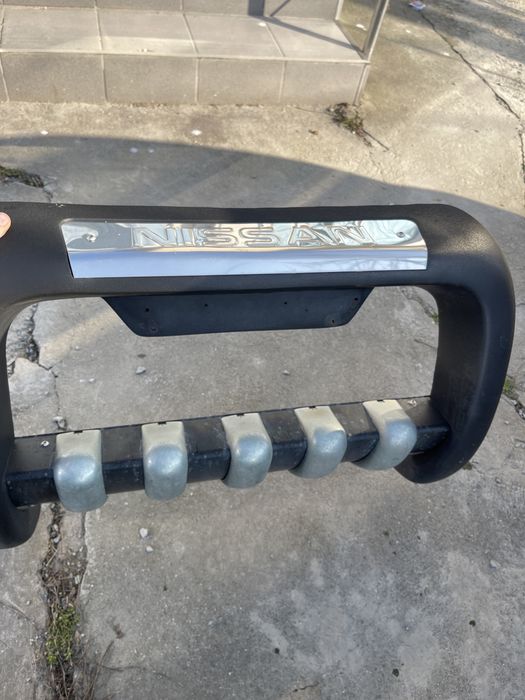 BullBar fata Nissan X-Trail T30  – ARP ATLAS , Negru – Chrome