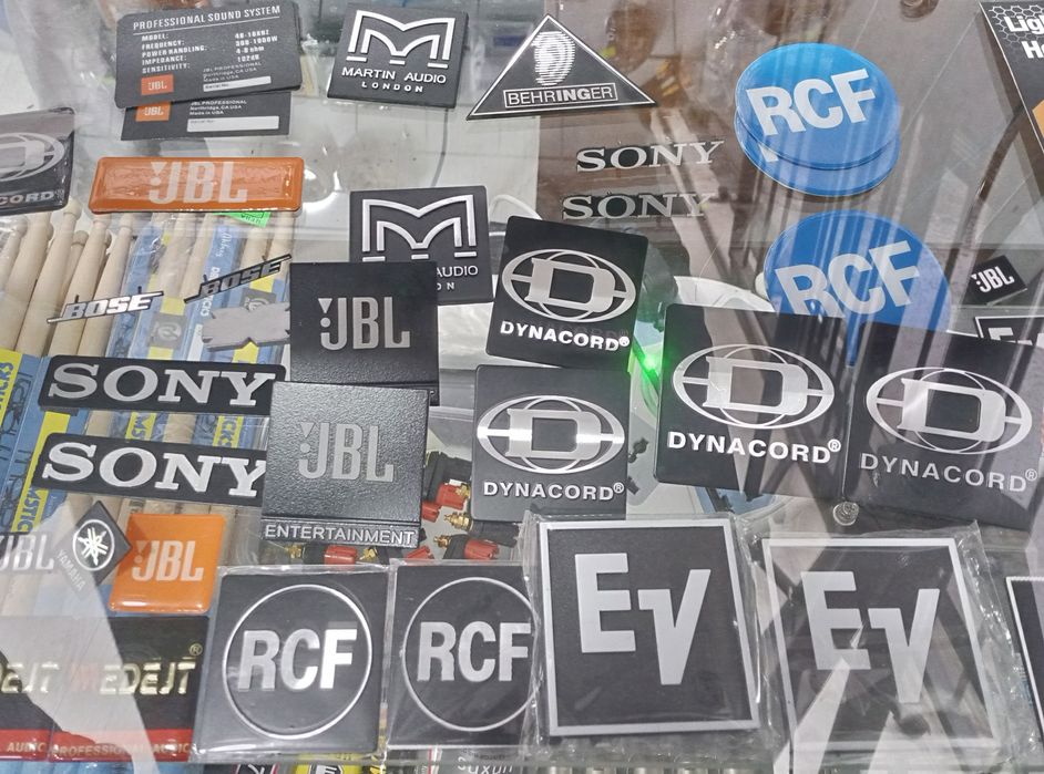 Эмблема для акустических систем JBL Sony Martin Audio behringer RCF Ev