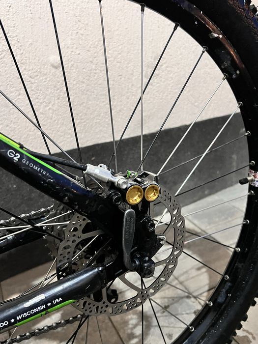 Bicicleta Trek modificata