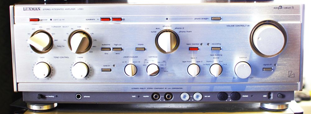 Усилитель интегральный Luxman L-550