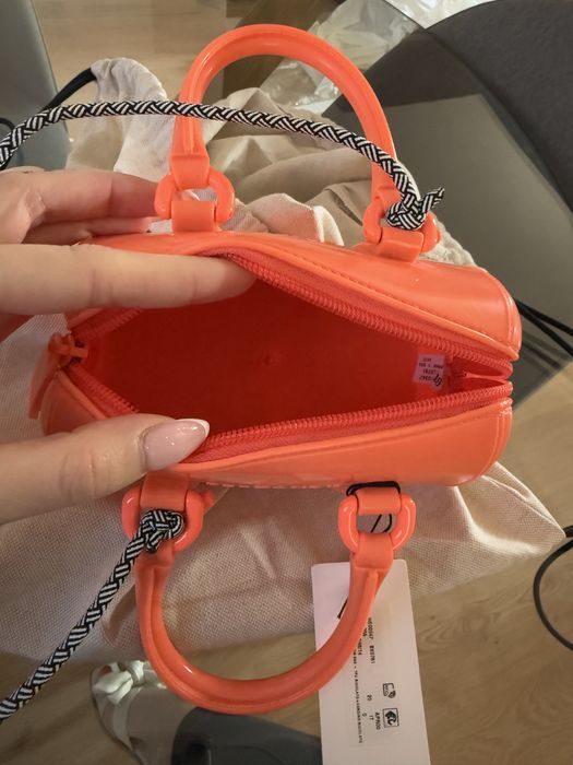 Чанта Furla- Re -Candy mini boston bag- Apricot