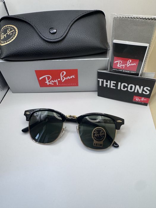 Ochelari de soare Ray Ban 3016 ClubMaster W0365