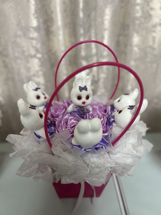 Букеты из игрушек