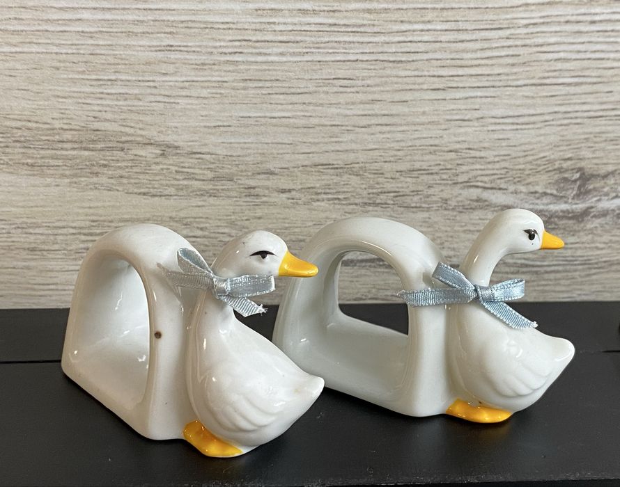 Винтидж порцеланови пръстени за салфетки