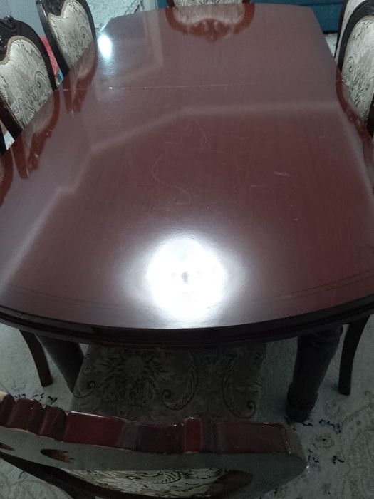 Продам стол трансформер , вместе сол стульями