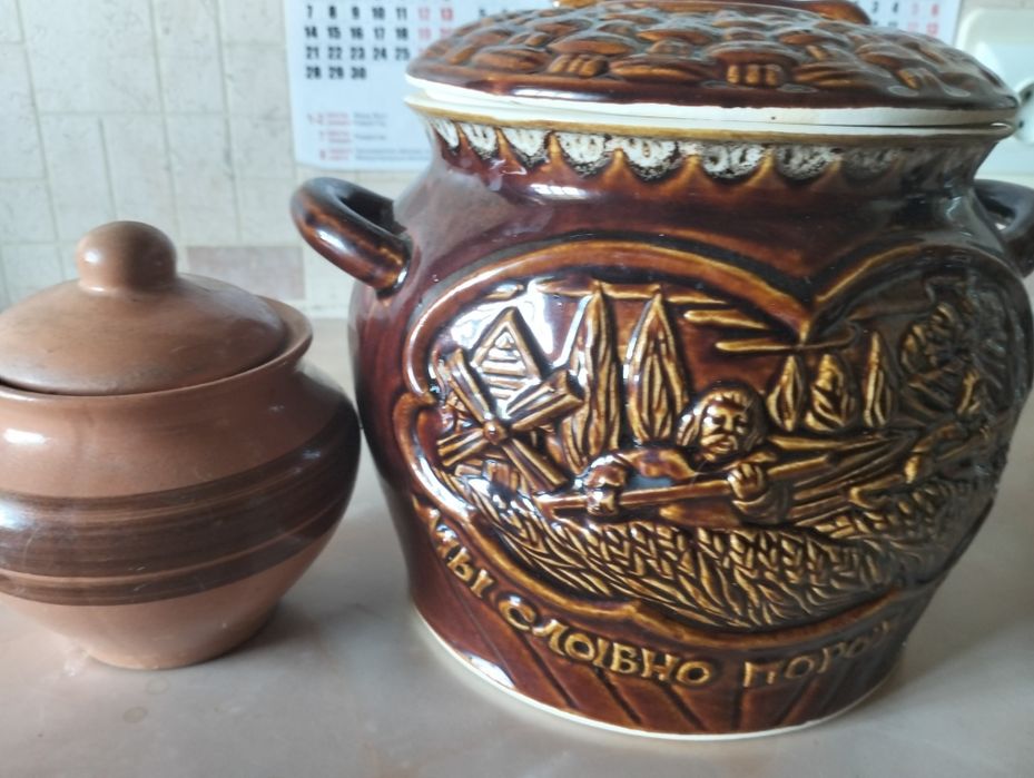 Горшок керамический для запекания