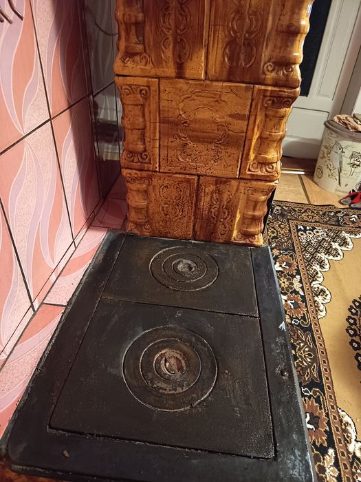 Soba teracota cu plita