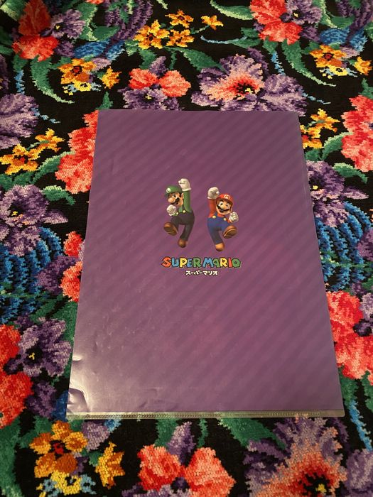 Супер Марио  Файлики для бумаг