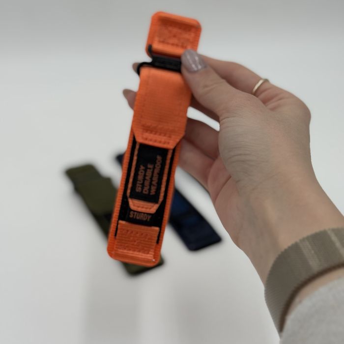 Масивна текстилна каишка от плат с велкро залепяне за Apple Watch ULTRA/11/10/9/8/7/6/5/4/3/2/1