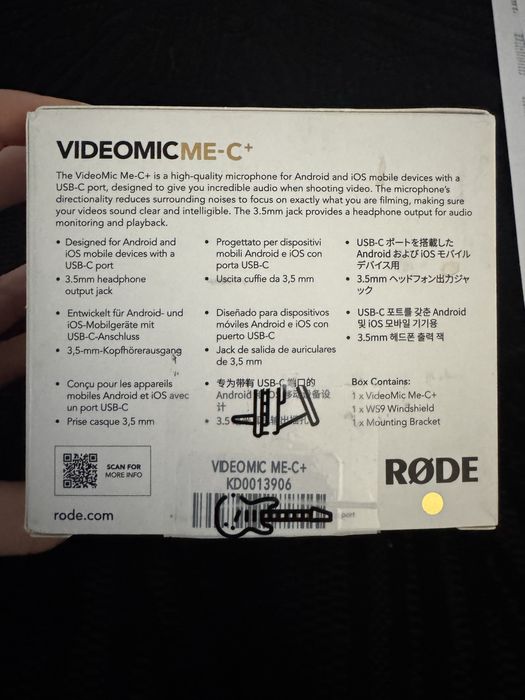 Rode Video Mic ME-C+