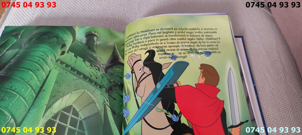 carte carti frumoasa adormita colectia disney clasic cartonata
