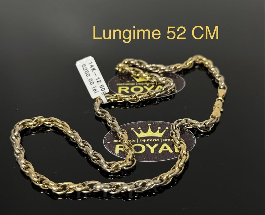 Bijuteria ROYAL : Lant AUR 14K / 12.50 GR