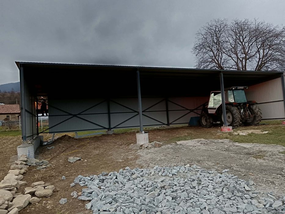 Vand structura 6x12x4/3 4500€ cu montaj