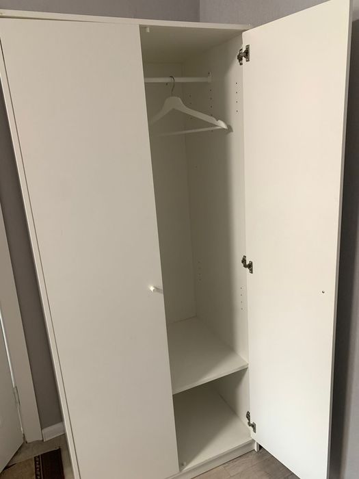 Шкаф Икея белого цвета