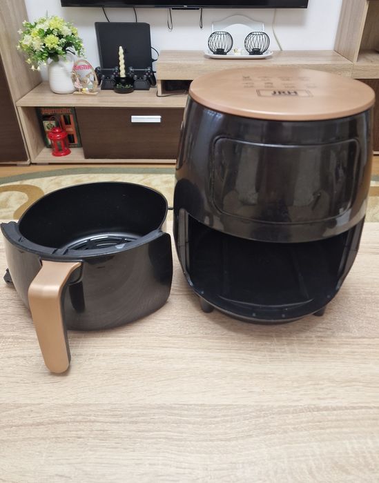 Friteuză cu aer cald (Air Fryer) JRH, 6L, 2400W, Ecran LCD Touch