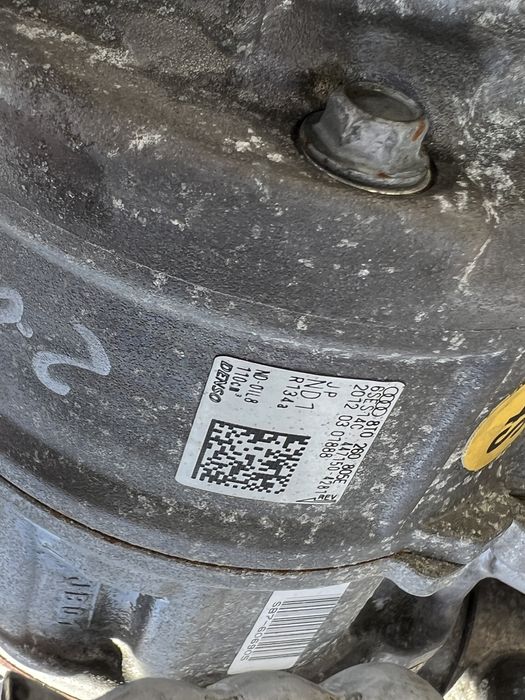 Compresor AC/clima  2.0 tfsi 211 cai audi a5/a4/a6/a3 2014 golf7(cdn)