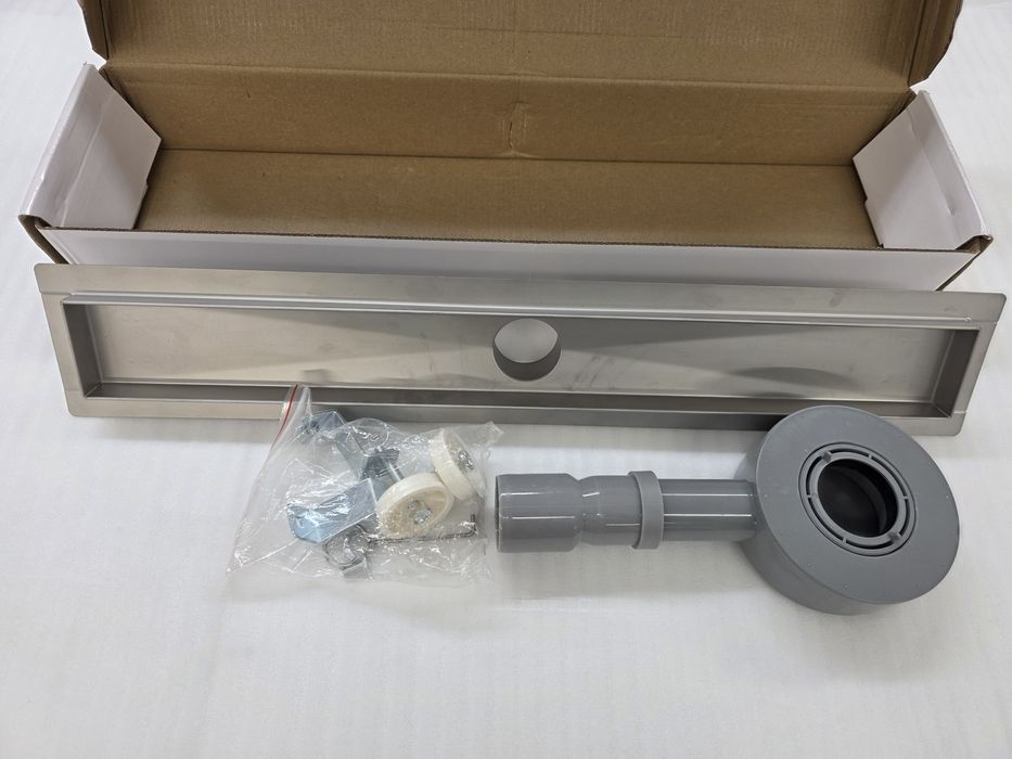 60 см линеен подов сифон SaniteModar с 360° ротация. БЕЗ РЕШЕТКА!