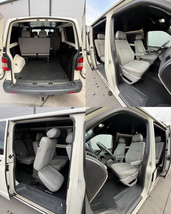 Volkswagen Caravelle T5 Lung / 2006 / 2.5 TDI / 131 CP / Automat DSG / 8 Locuri / 2 Uși Culisante