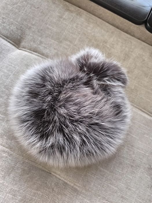 Шапка песец тонированный