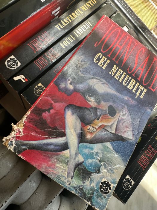 Colecție John Saul | 11 volume | Horror clasic RAO + Fahrenheit | Hardcover incluse