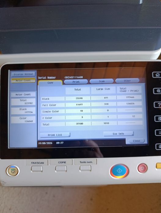 Vând Konica Minolta bizhub c224e in stare buna